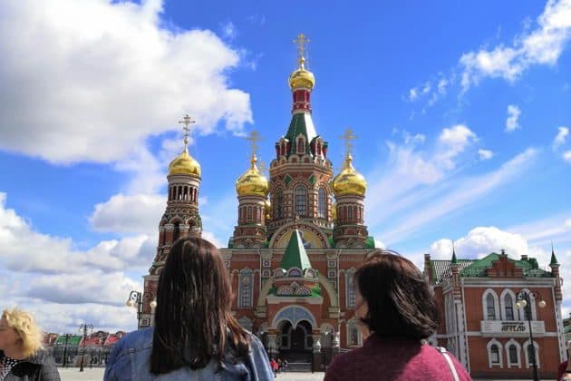 Город контрастов: в Йошкар-Олу из Казани