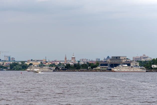 Речная прогулка по Волге на катере