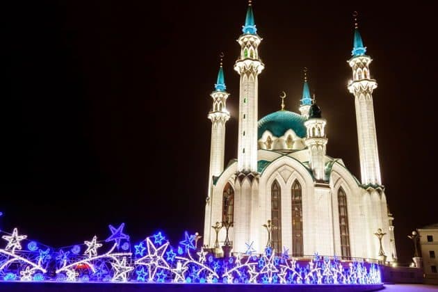 Тысяча огней Казани: вечерняя экскурсия, авто-пешеходная.