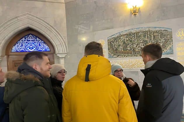 Казанская падающая башня в сердце города