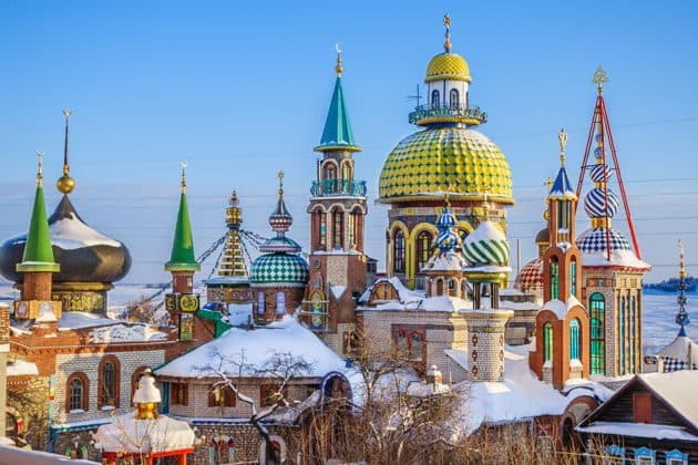В объятиях острова-града Свияжска, Иннополиса и Храма всех религий