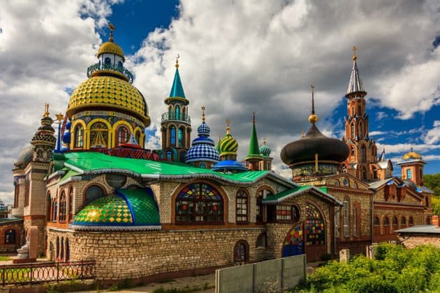 2 в 1: Свияжск и Храм всех религий (или озёра на выбор)