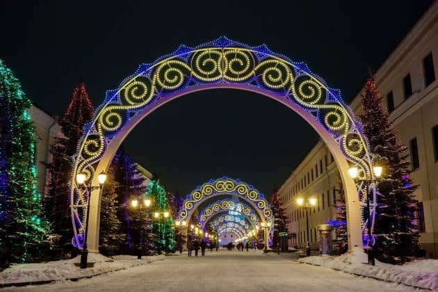 Вечерний новогодний Кремль с легендами и сказками