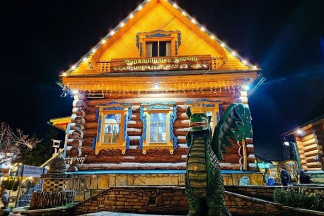 Вечерняя Казань: город в огнях подсветки
